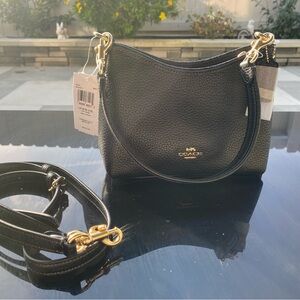 NWT Coach Laurel Small Shoulder Bag in Black